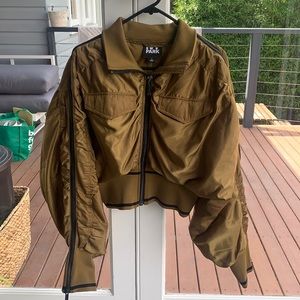 IVY PARK PUFFER CROP JACKET